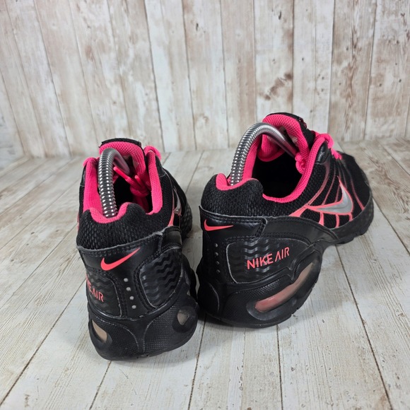 Nike Air Torch 4 Running Shoes Black Pink Silver‎ Womens Size 9 Sneakers - Picture 3 of 8